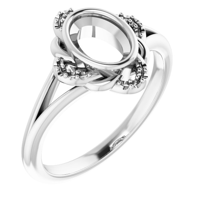 Bezel-Set Accented Ring