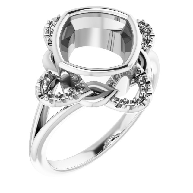 Bezel-Set Accented Ring