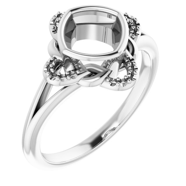 Bezel-Set Accented Ring