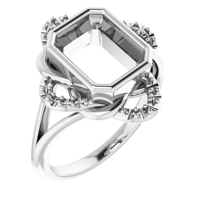 Bezel-Set Accented Ring