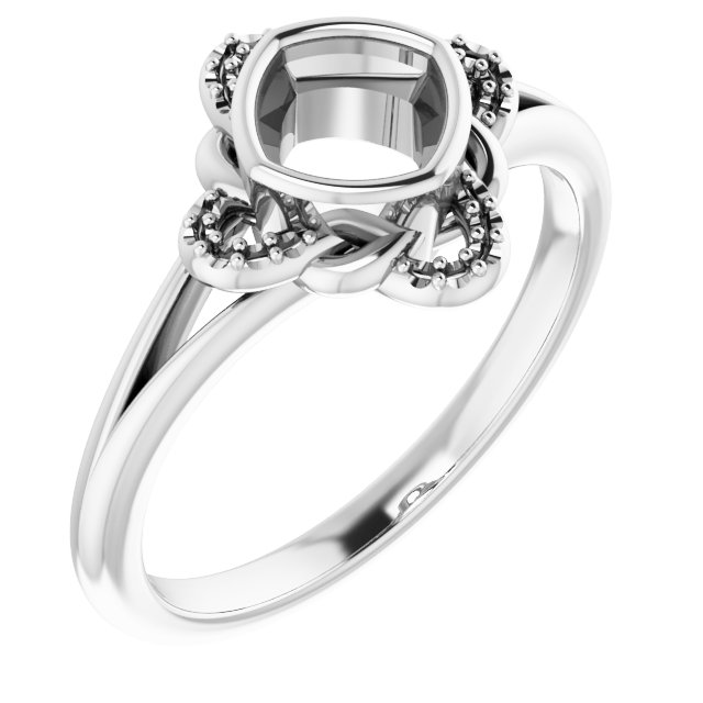 Bezel-Set Accented Ring