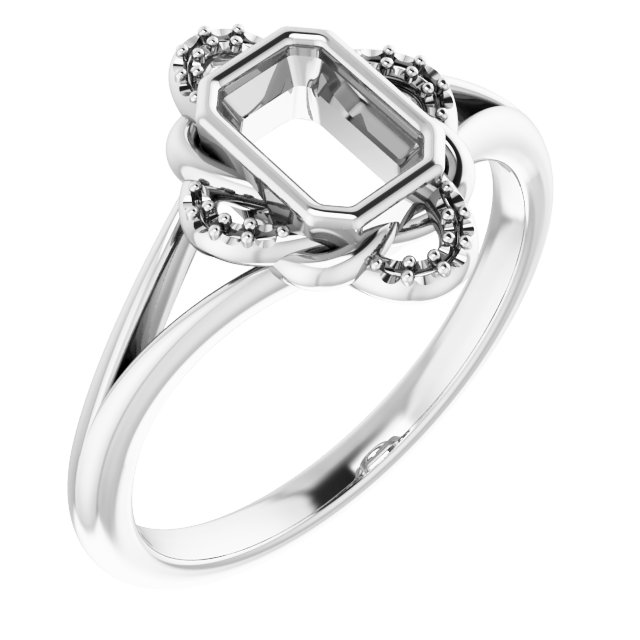 Bezel-Set Accented Ring