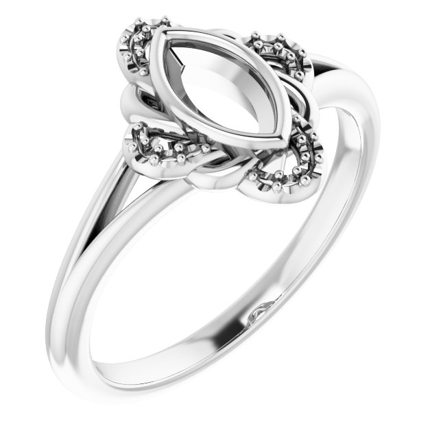 Bezel-Set Accented Ring