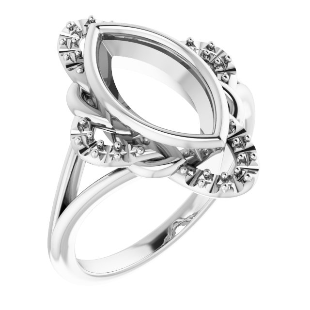 Bezel-Set Accented Ring