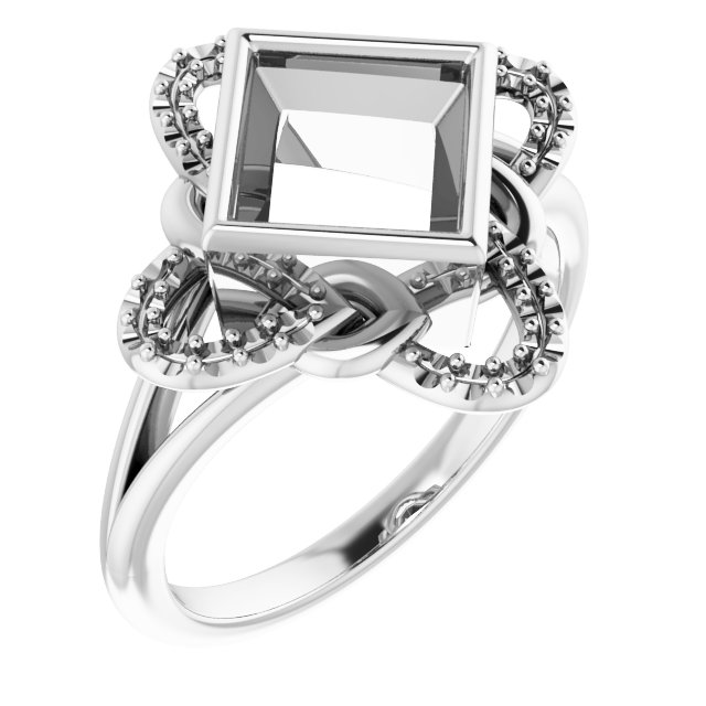 Bezel-Set Accented Ring