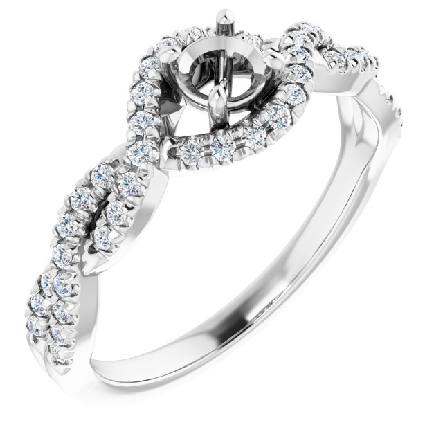 14k White Gold