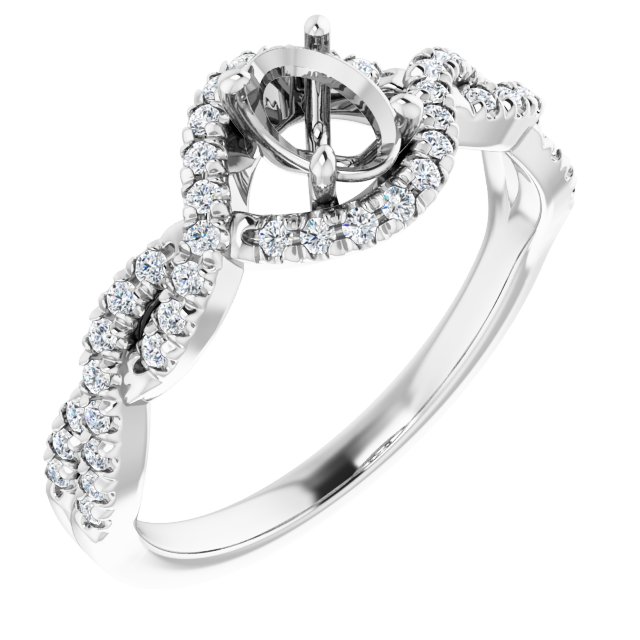 14k White Gold