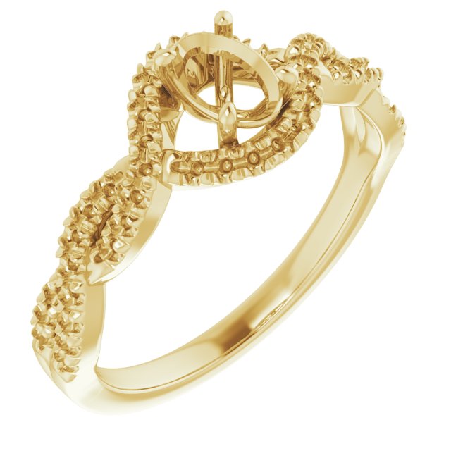 14k Yellow Gold