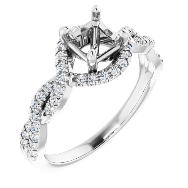 14k White Gold