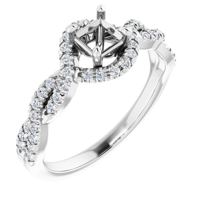 14k White Gold