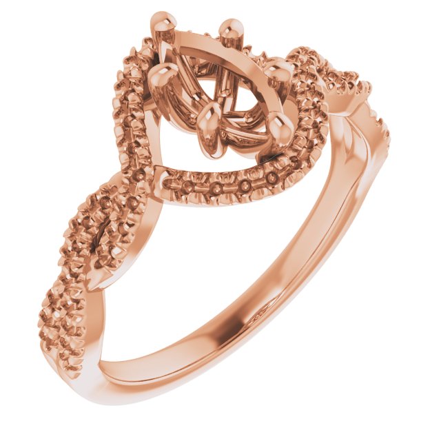 14k Rose Gold