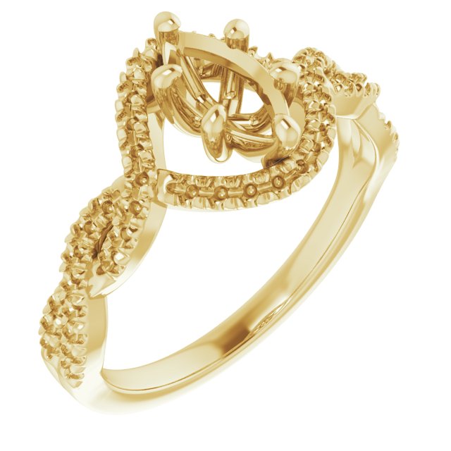 14k Yellow Gold