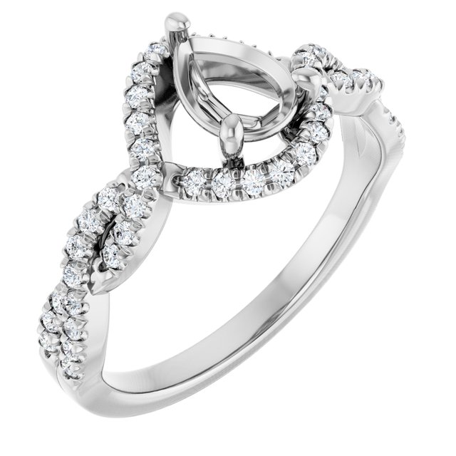 14k White Gold