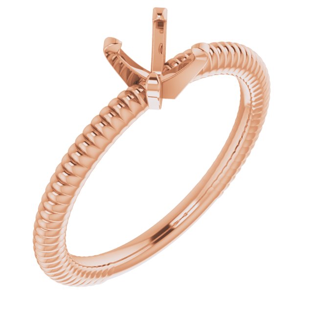 Solitaire Engagement Ring or Band
