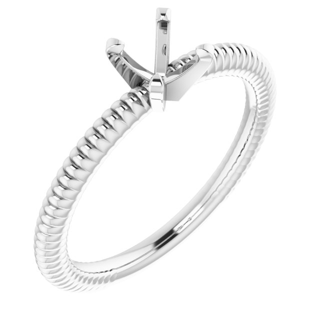Solitaire Engagement Ring or Band
