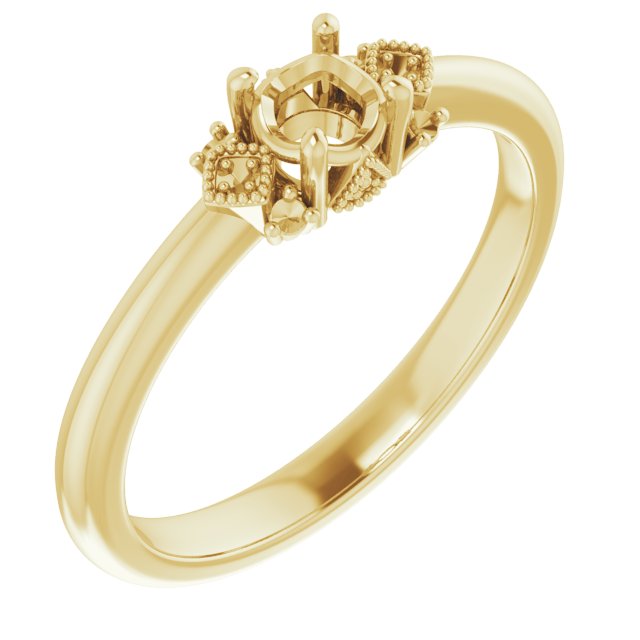 14k Yellow Gold