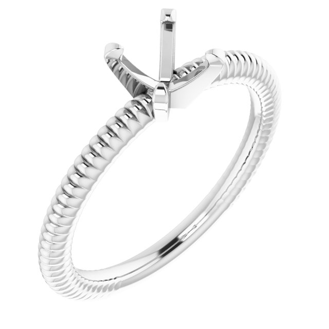 Solitaire Engagement Ring or Band