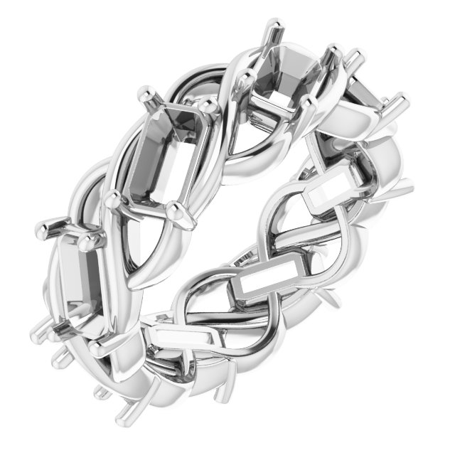 14k White Gold