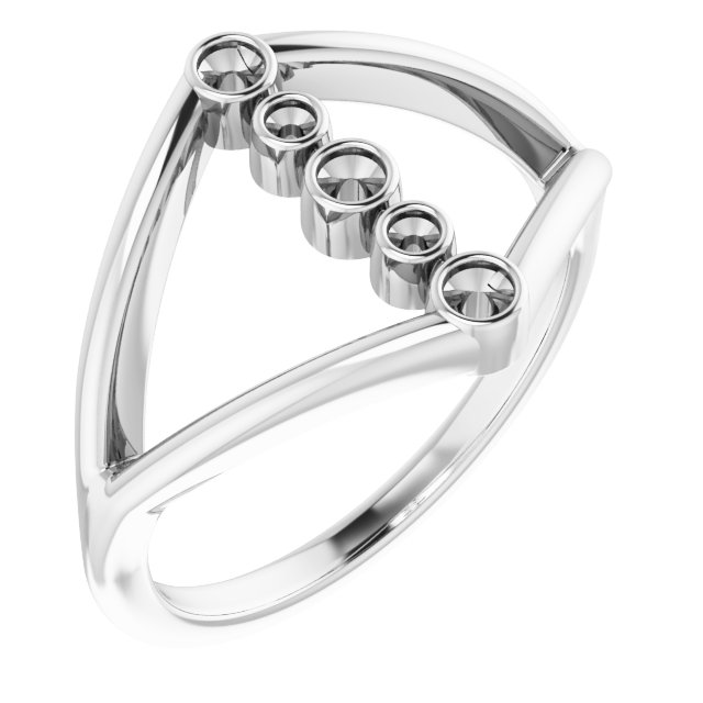 14k White Gold