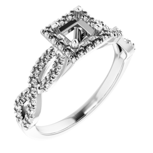 14k White Gold