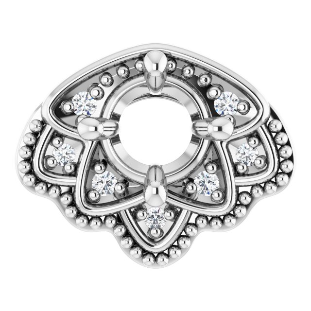 14k White Gold