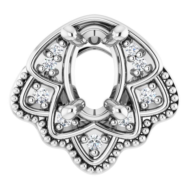 14k White Gold