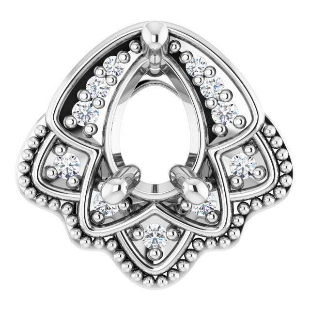 14k White Gold