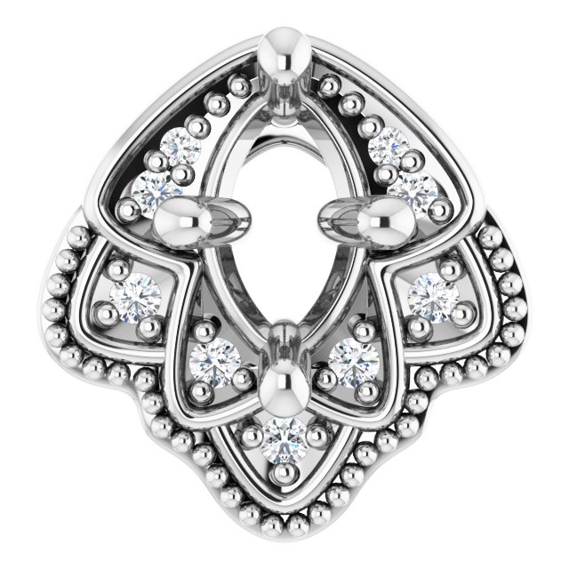 14k White Gold