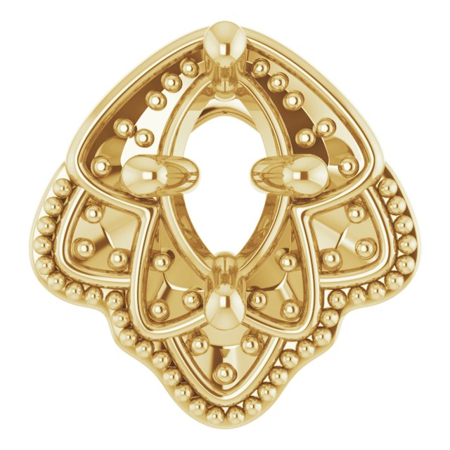14k Yellow Gold