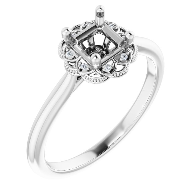 14k White Gold