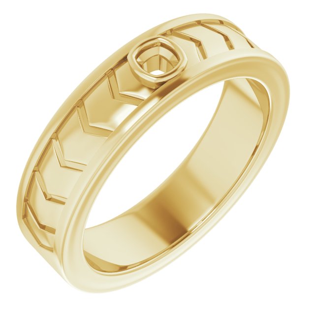 14k Yellow Gold