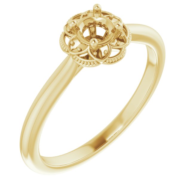 14k Yellow Gold
