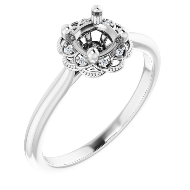 14k White Gold