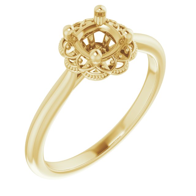 14k Yellow Gold