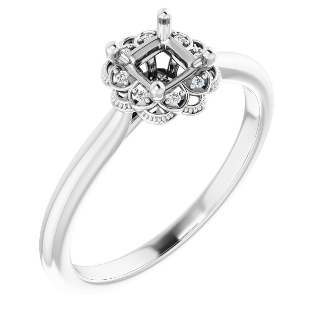 14k White Gold