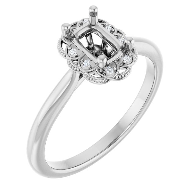 14k White Gold