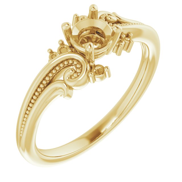 Accented Sculptural Ring