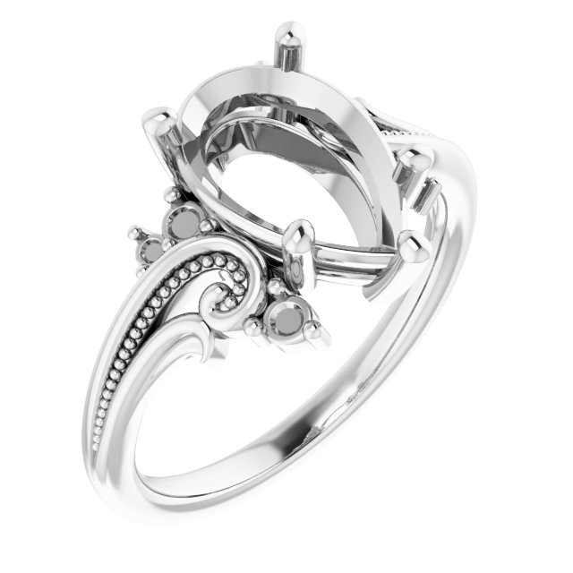 Accented Sculptural Ring