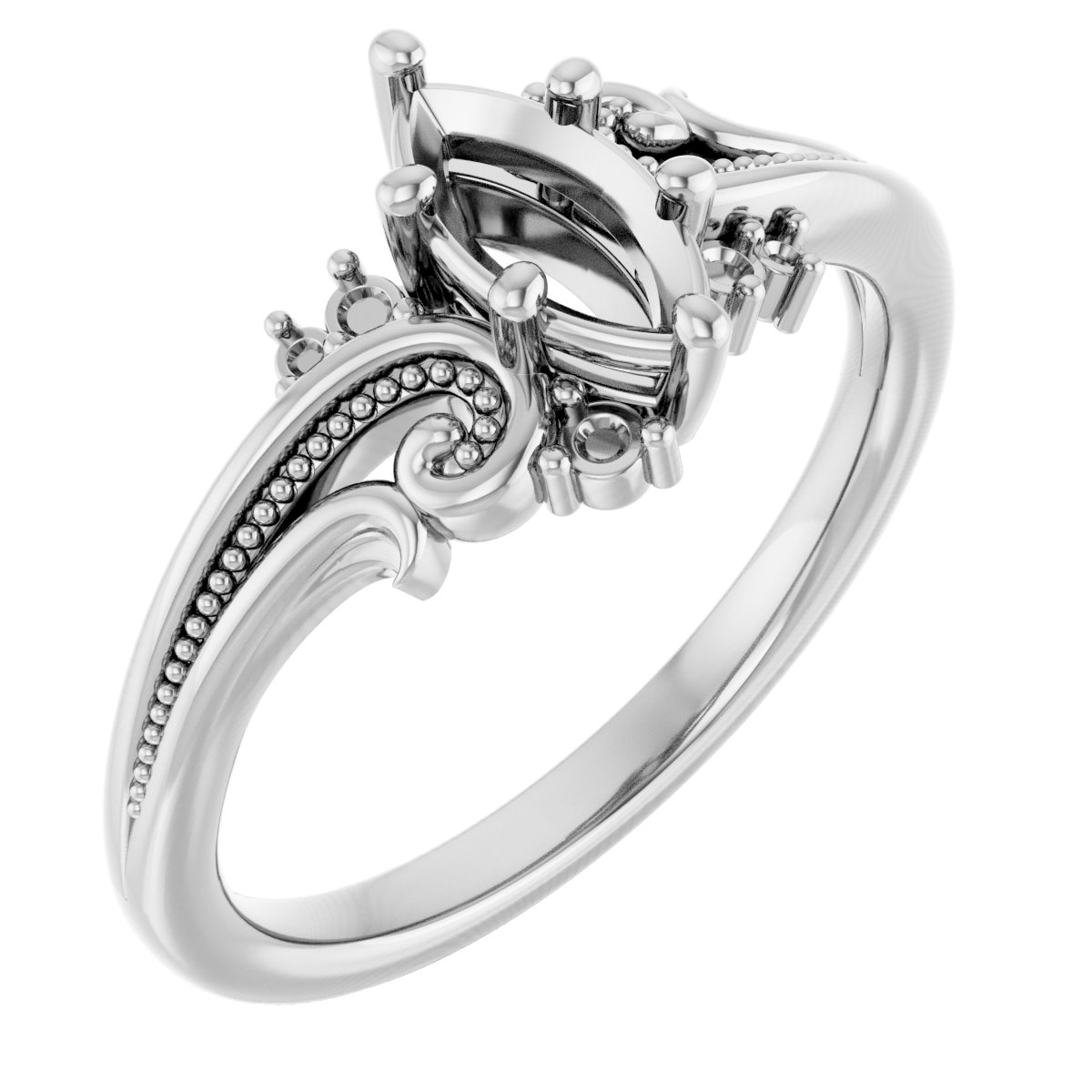 14k White Gold
