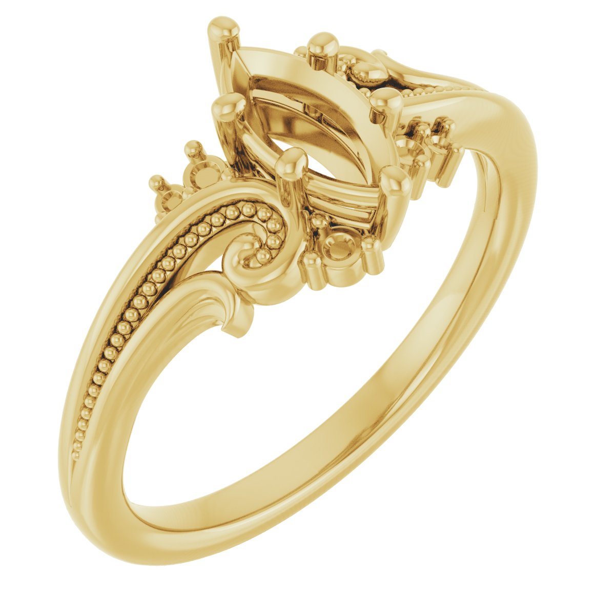 Accented Sculptural Ring