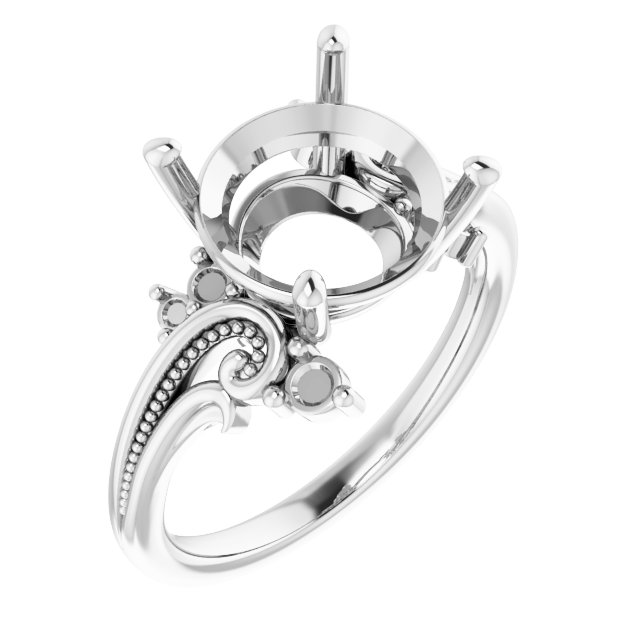 Accented Sculptural Ring