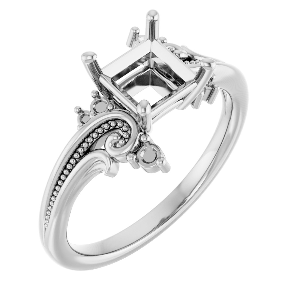 Accented Sculptural Ring