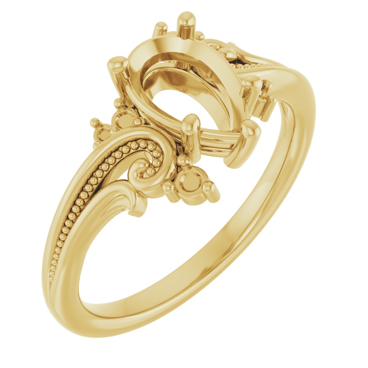 Accented Sculptural Ring