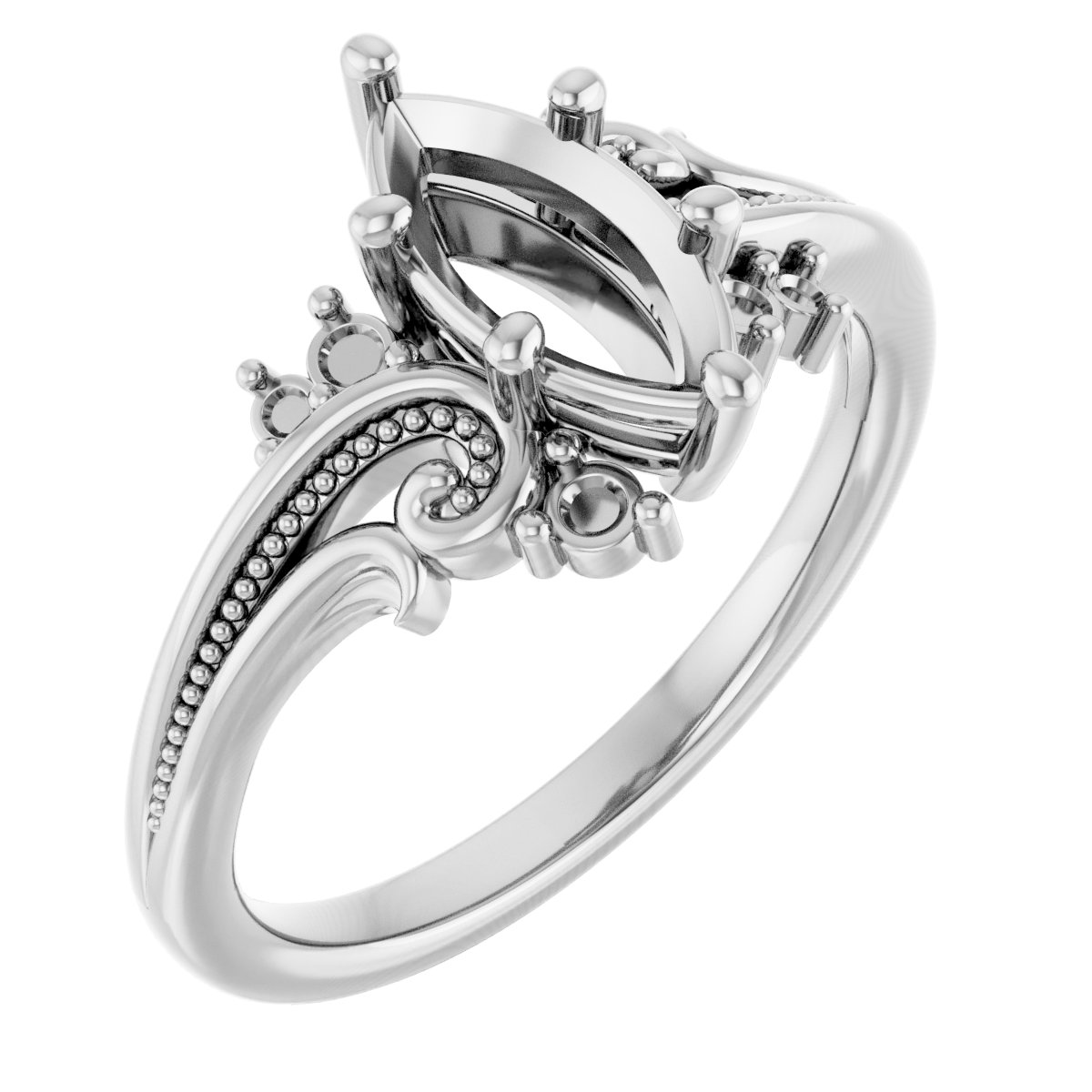 Accented Sculptural Ring