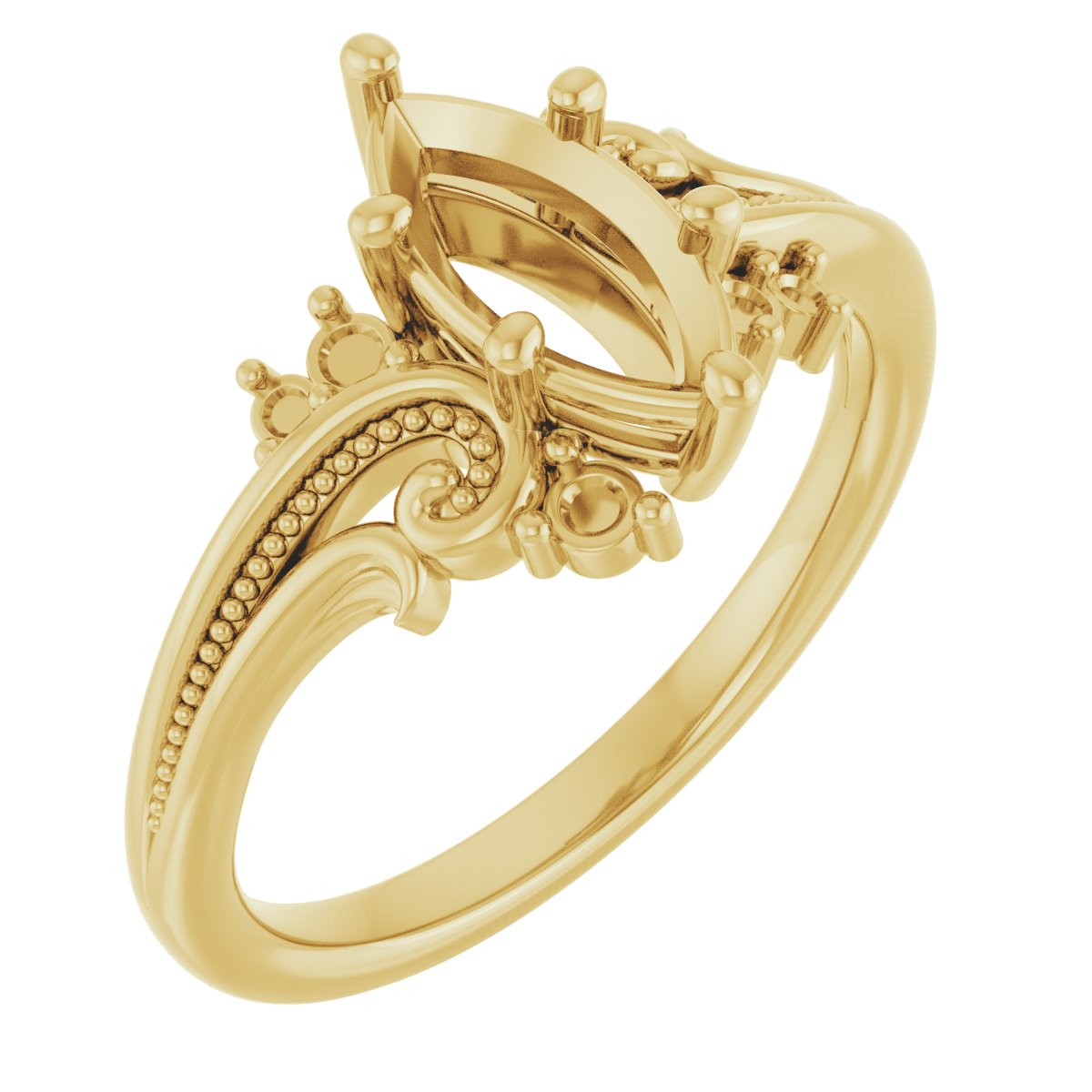 Accented Sculptural Ring