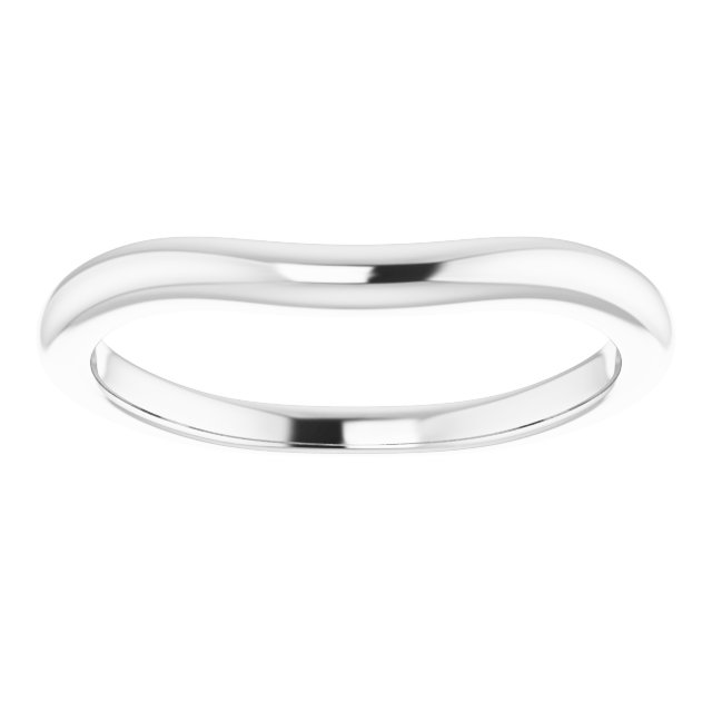 14K White Matching Band-3