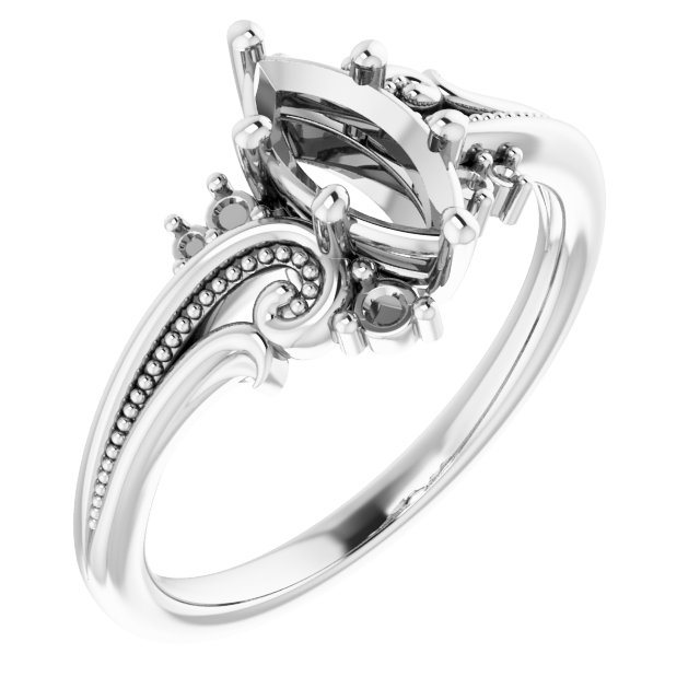 Accented Sculptural Ring