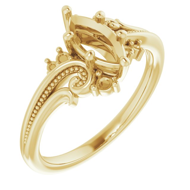 Accented Sculptural Ring