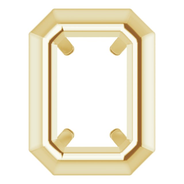 Back-Set Earring Setting
