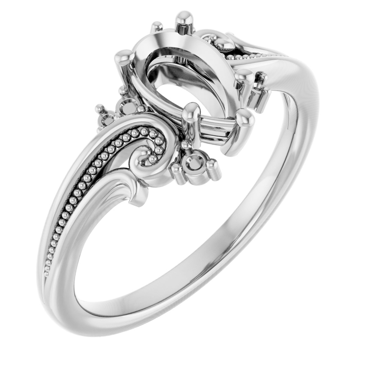 Accented Sculptural Ring